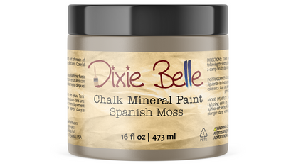 16oz. jar of Dixie Belle Paint color Spanish Moss