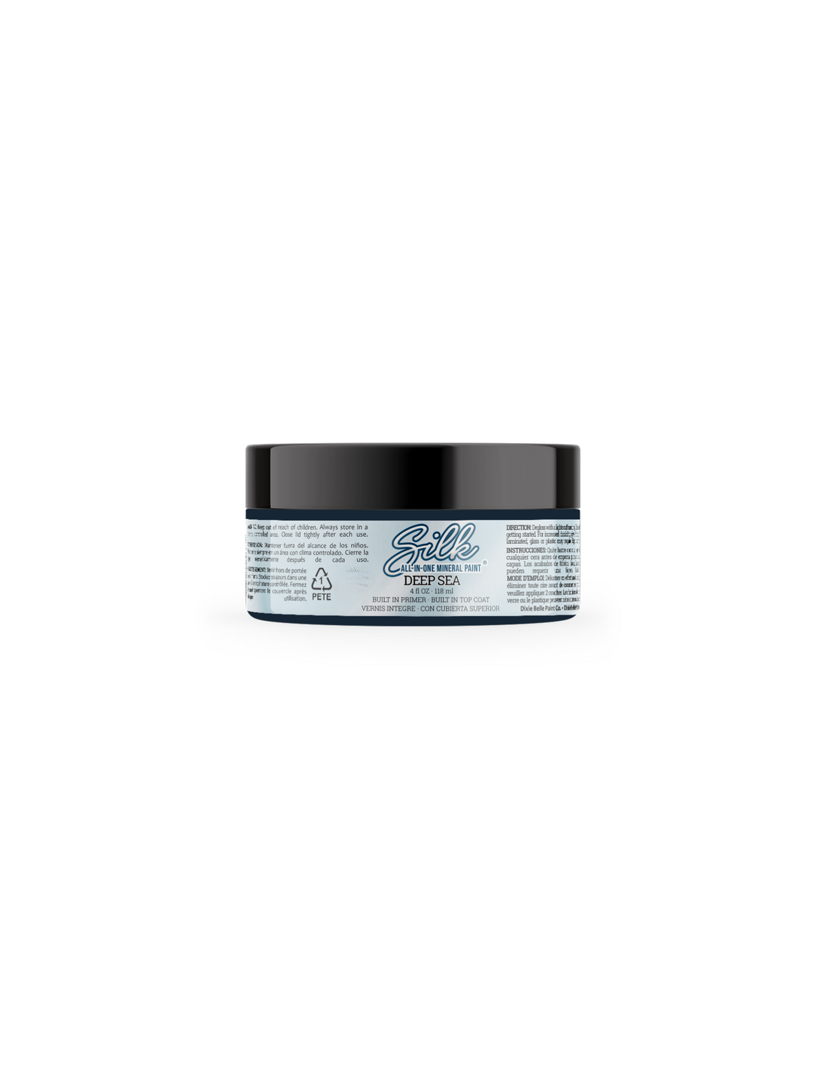 4oz. jar Deep Sea paint on a white background