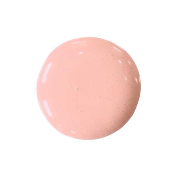 a drop of corabelle milk paint on a solid white background.