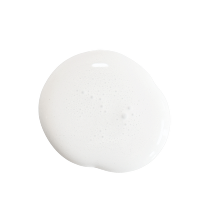 a drop of flour sack milk  paint on a solid white background.