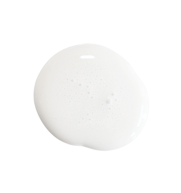 a drop of flour sack milk paint on a white background
