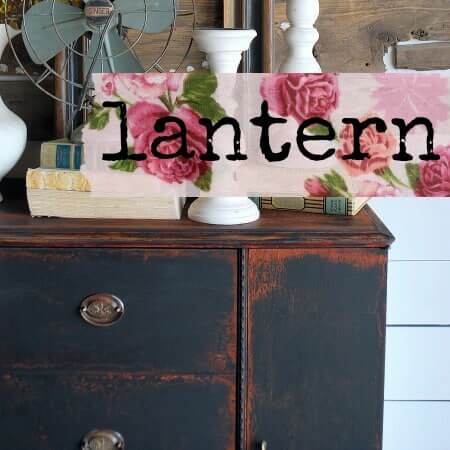 dresser in the color lantern