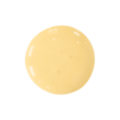 a drop of love bug milk paint on a solid white background