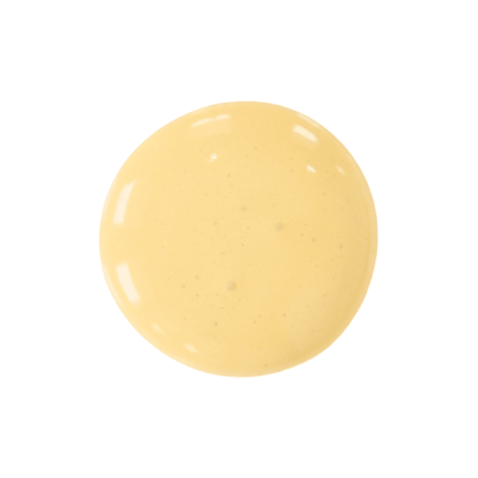 a drop of love bug milk paint on a solid white background
