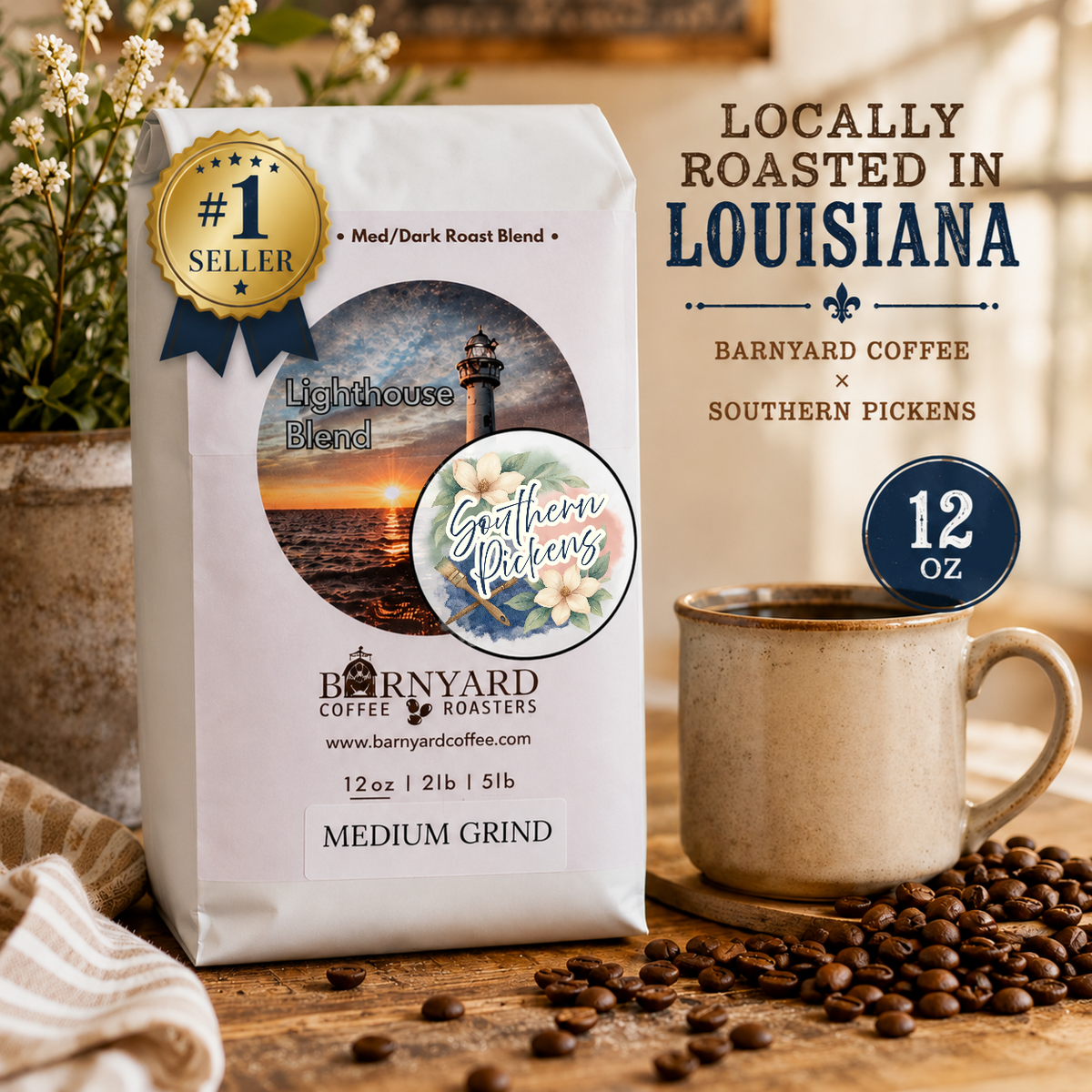 Lighthouse Blend | Med/Dark Roast